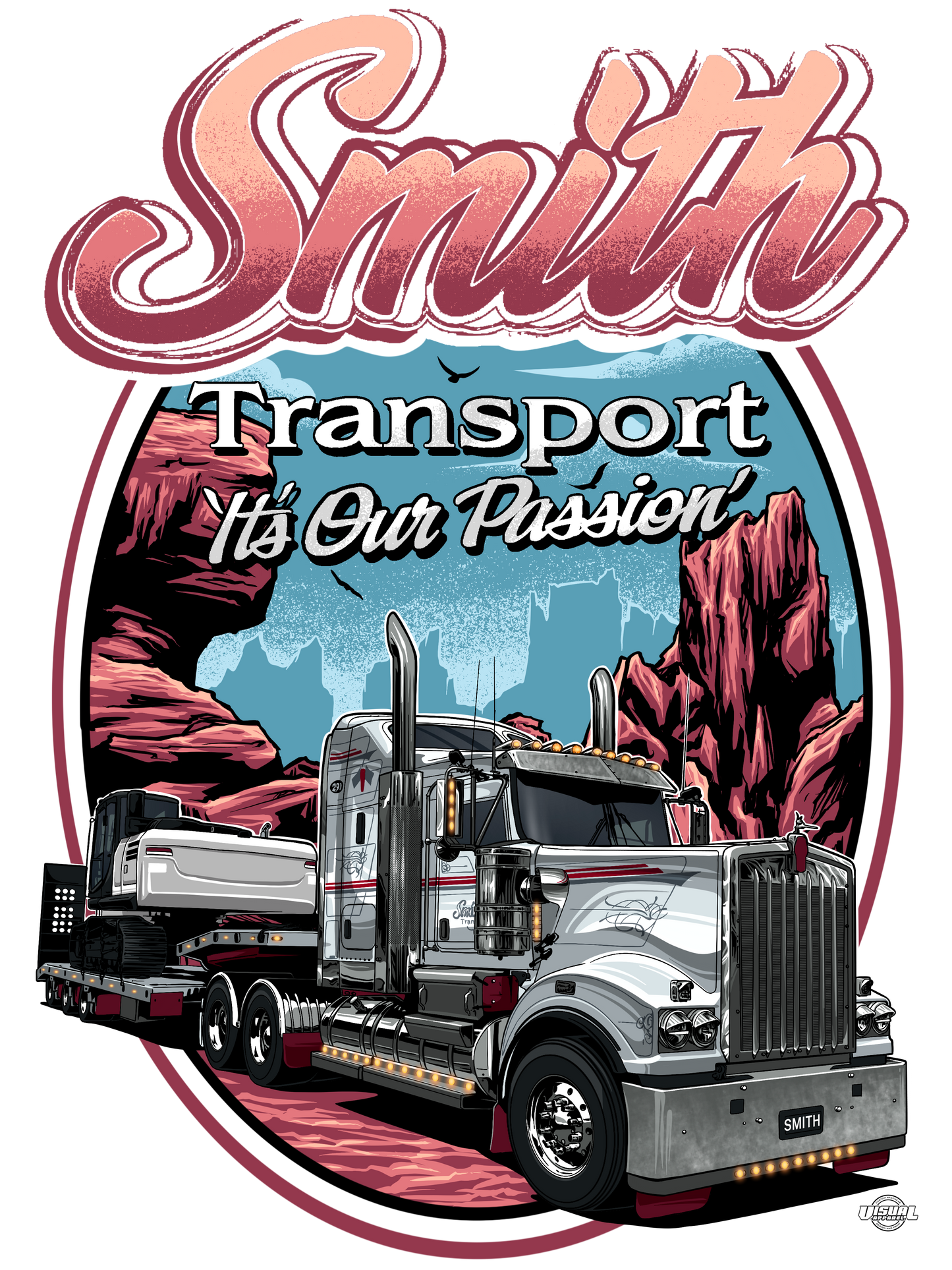SMITH TRANSPORT T909 T-SHIRT