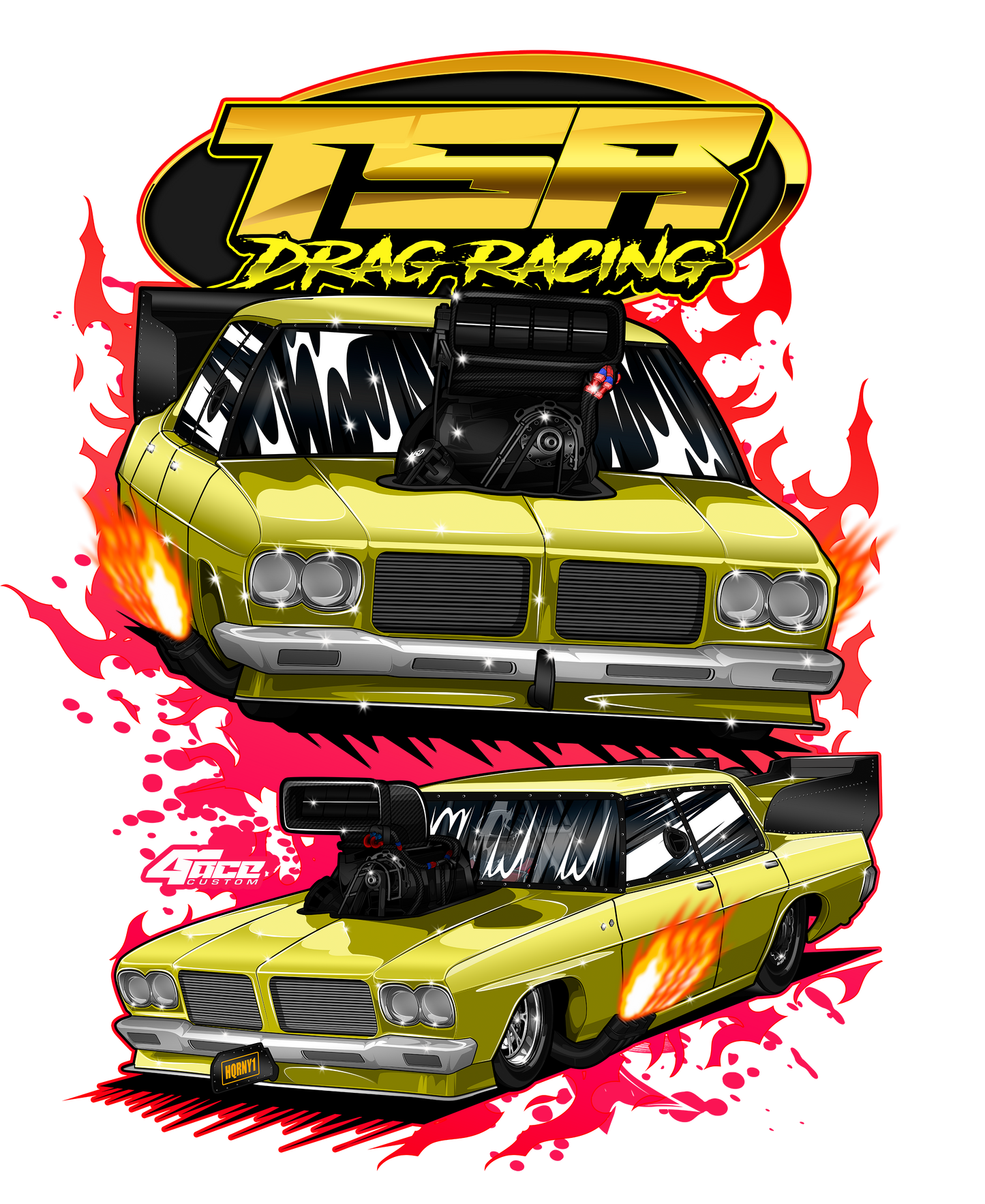 HQ STATESMAN PRO SLAMMER T-SHIRT